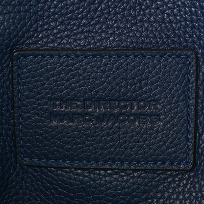 Marc Jacobs Grained Calfskin The Director Tote Blue Navy 7 of 10