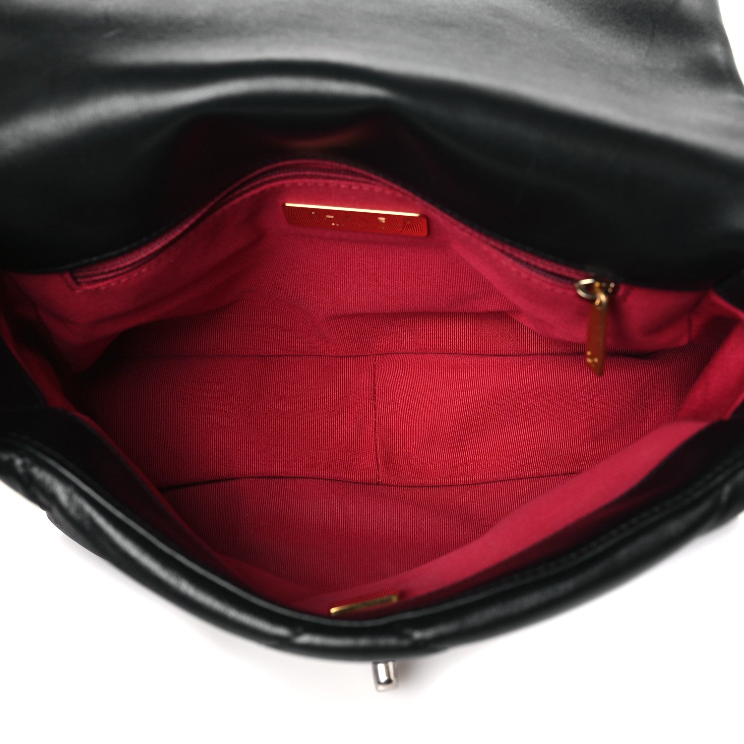 Chanel Lambskin Quilted Medium Chanel 19 Flap Black 5 of 11
