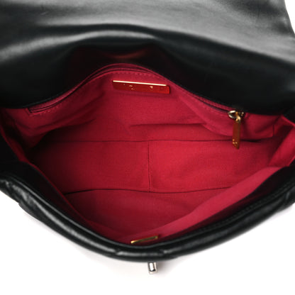 Chanel Lambskin Quilted Medium Chanel 19 Flap Black 5 of 11