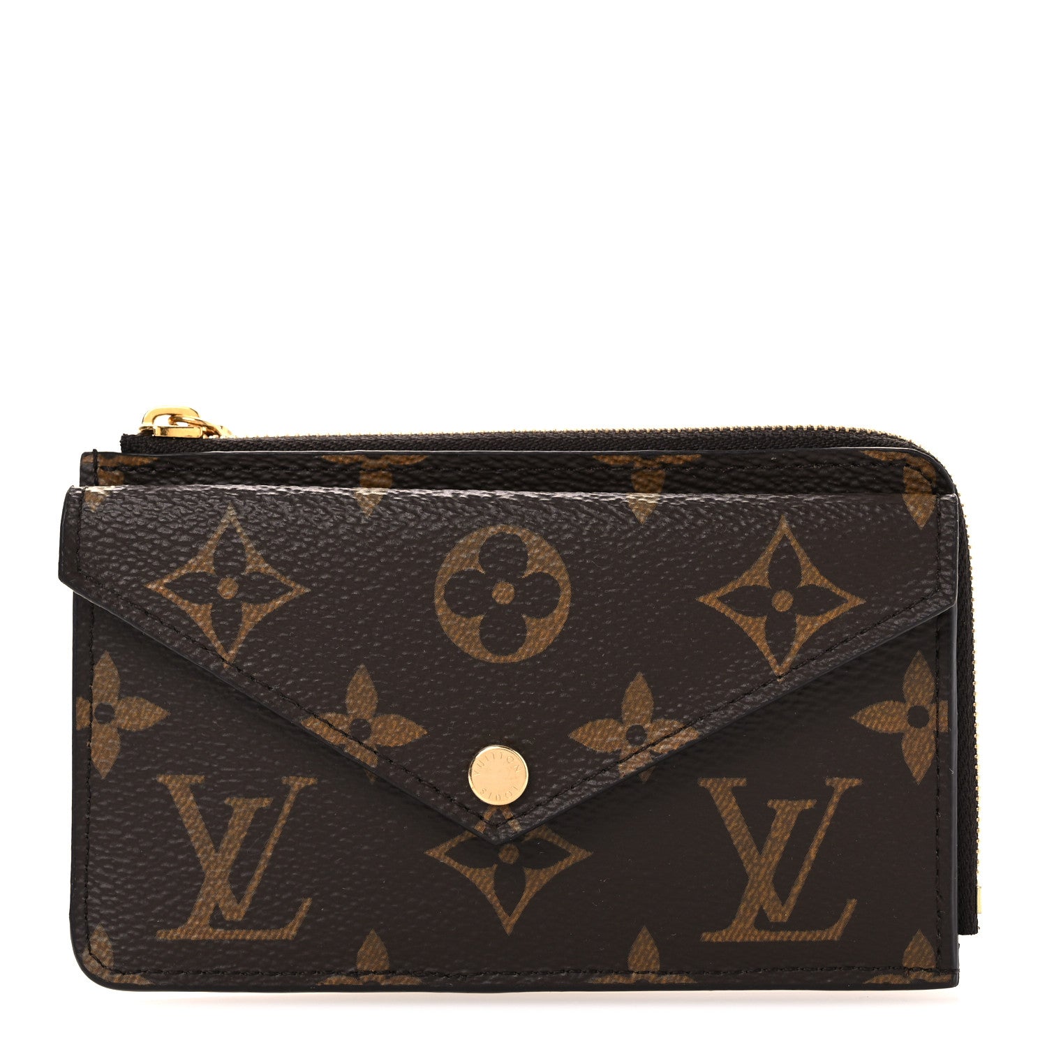 Louis Vuitton Monogram Recto Verso Card Holder Black 1 of 7