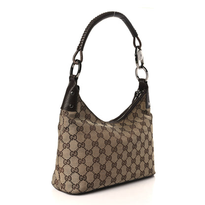 Gucci Monogram Classic Ring Hobo Brown 3 of 10