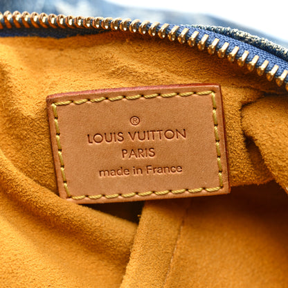 Louis Vuitton Monogram Denim Baggy PM Blue 6 of 9