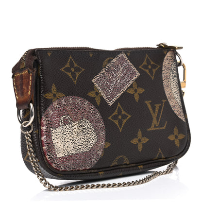 Louis Vuitton Monogram Patch Mini Pochette Accessories 2 of 10