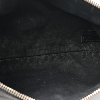 Saint Laurent Calfskin Crocodile Embossed Small Sac de Jour Black 17 of 20