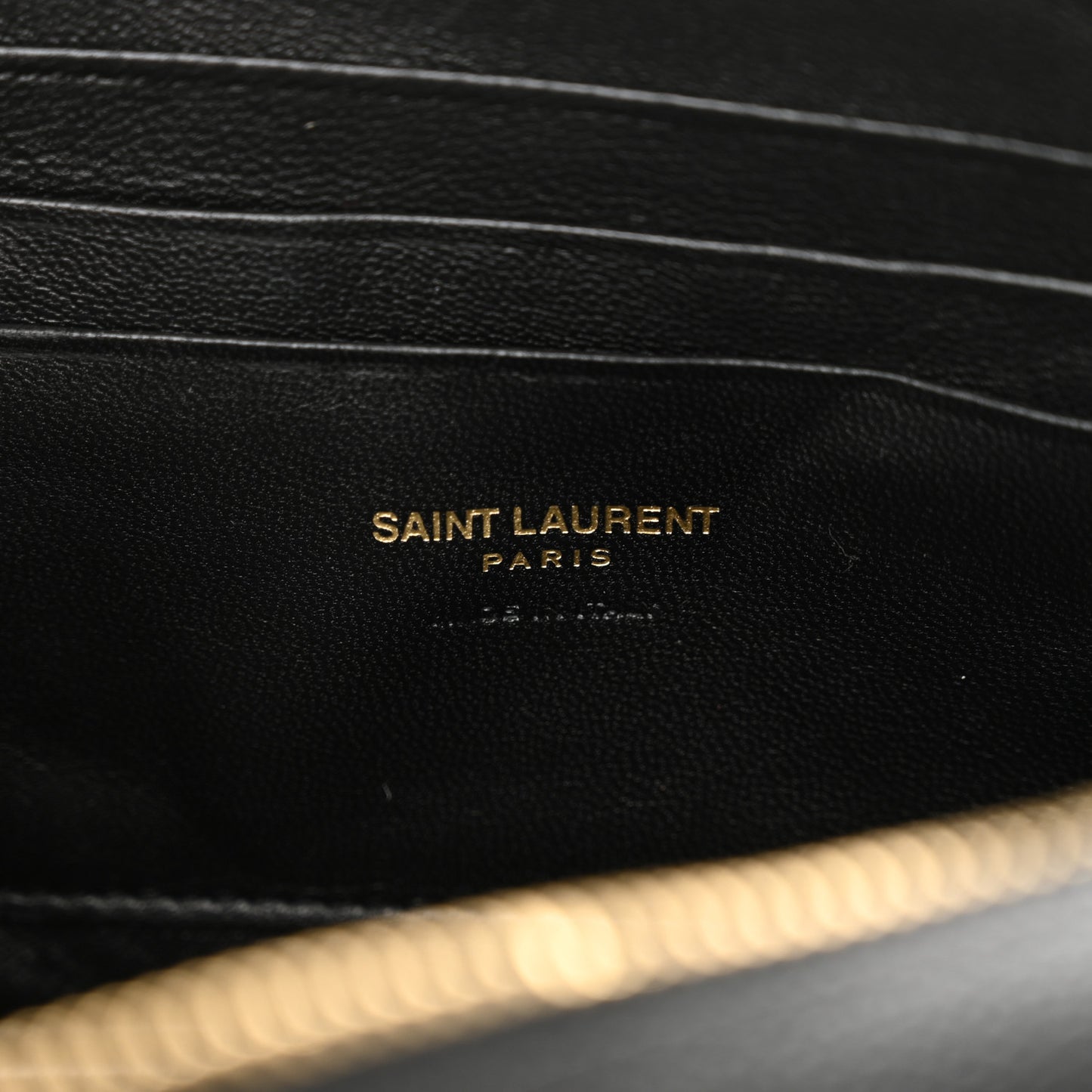 Grain De Poudre Matelasse Monogram Mini Lou Camera Bag Black
