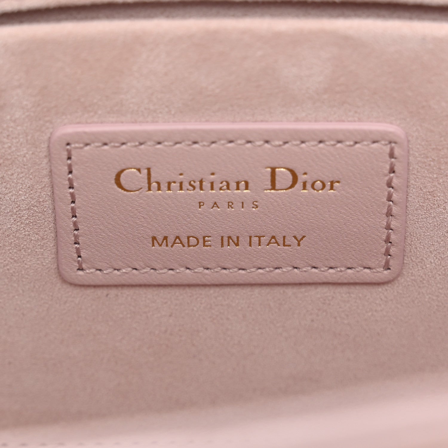 Christian Dior Lambskin Cannage Medium Lady D-Joy Light Pink 6 of 11