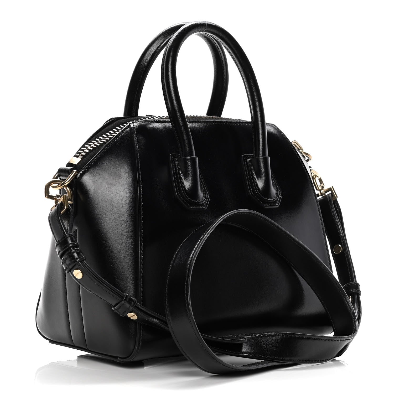 Givenchy Shiny Lord Calfskin Mini Antigona Black 3 of 11