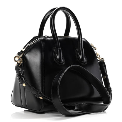 Givenchy Shiny Lord Calfskin Mini Antigona Black 3 of 11