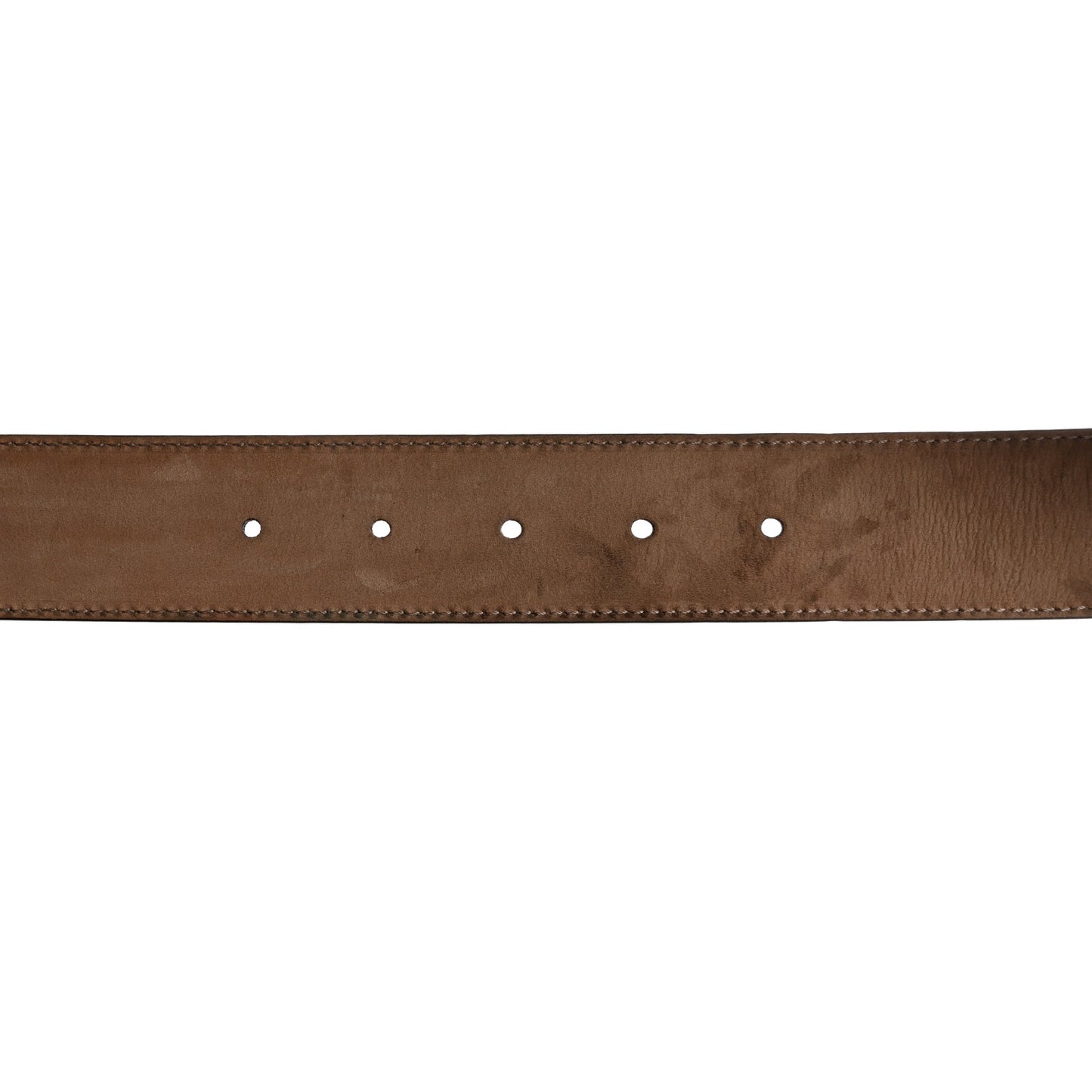 Calfskin Interlocking G 37mm Belt 85 34 Nut Brown