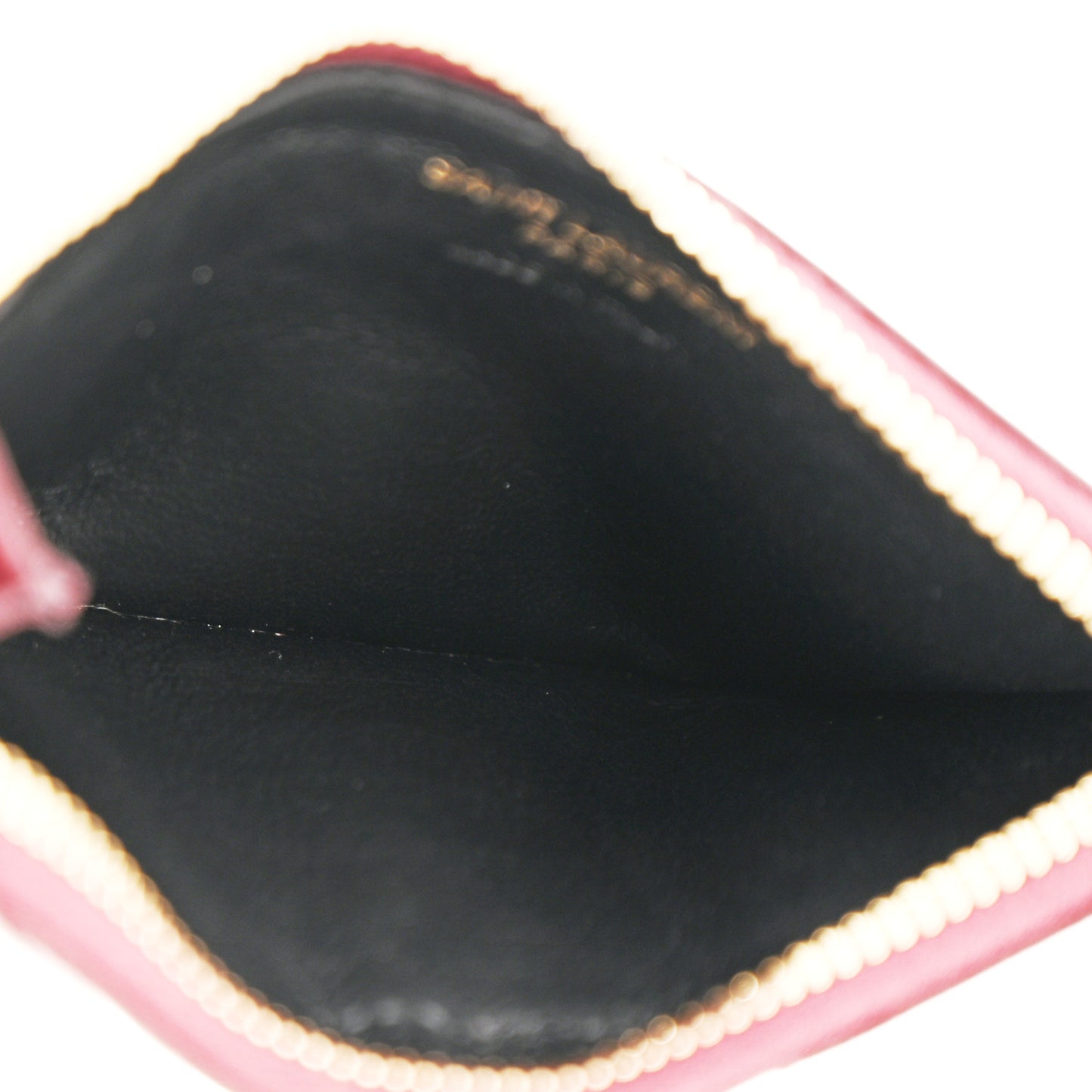 Monogram Grain de Poudre 5 Fragments Zip Pouch Card Holder Palissandre