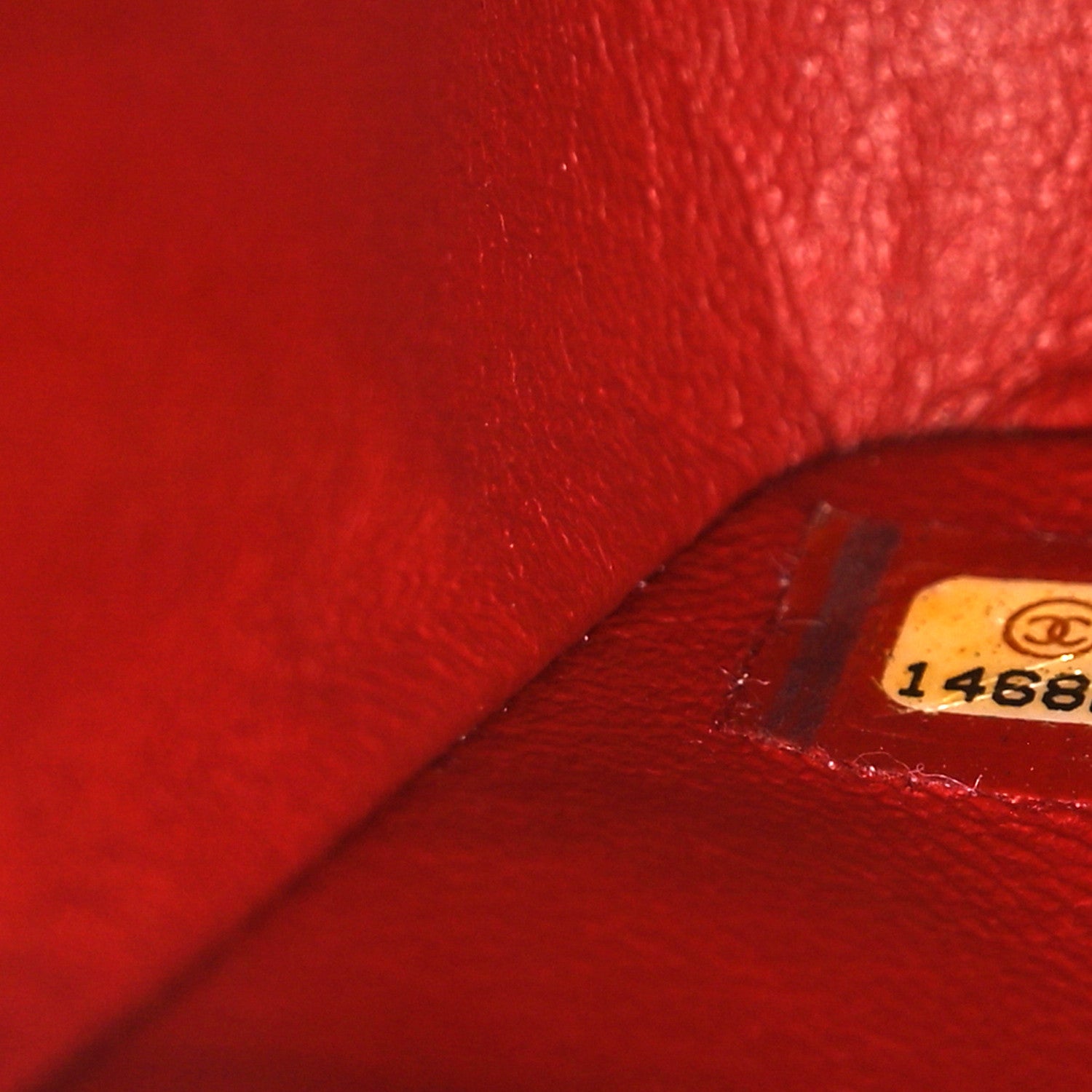Chanel Caviar Quilted Medium Double Flap Red 7 of 10