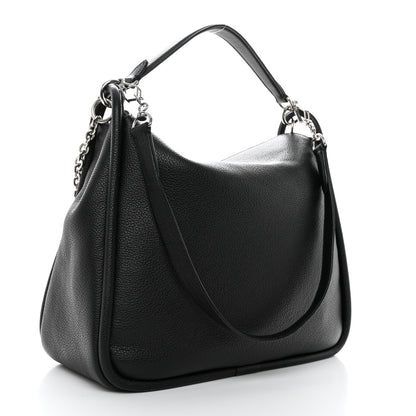 Mulberry Small Classic Grain Calfskin Leighton Black 2 of 14