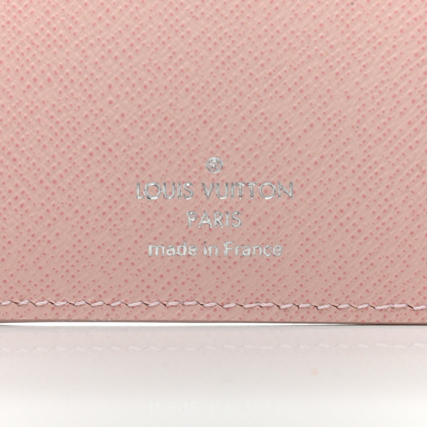 Epi Twist Compact Wallet Rose Ballerine