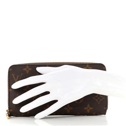 Louis Vuitton Monogram Zippy Wallet Coquelicot 2 of 13
