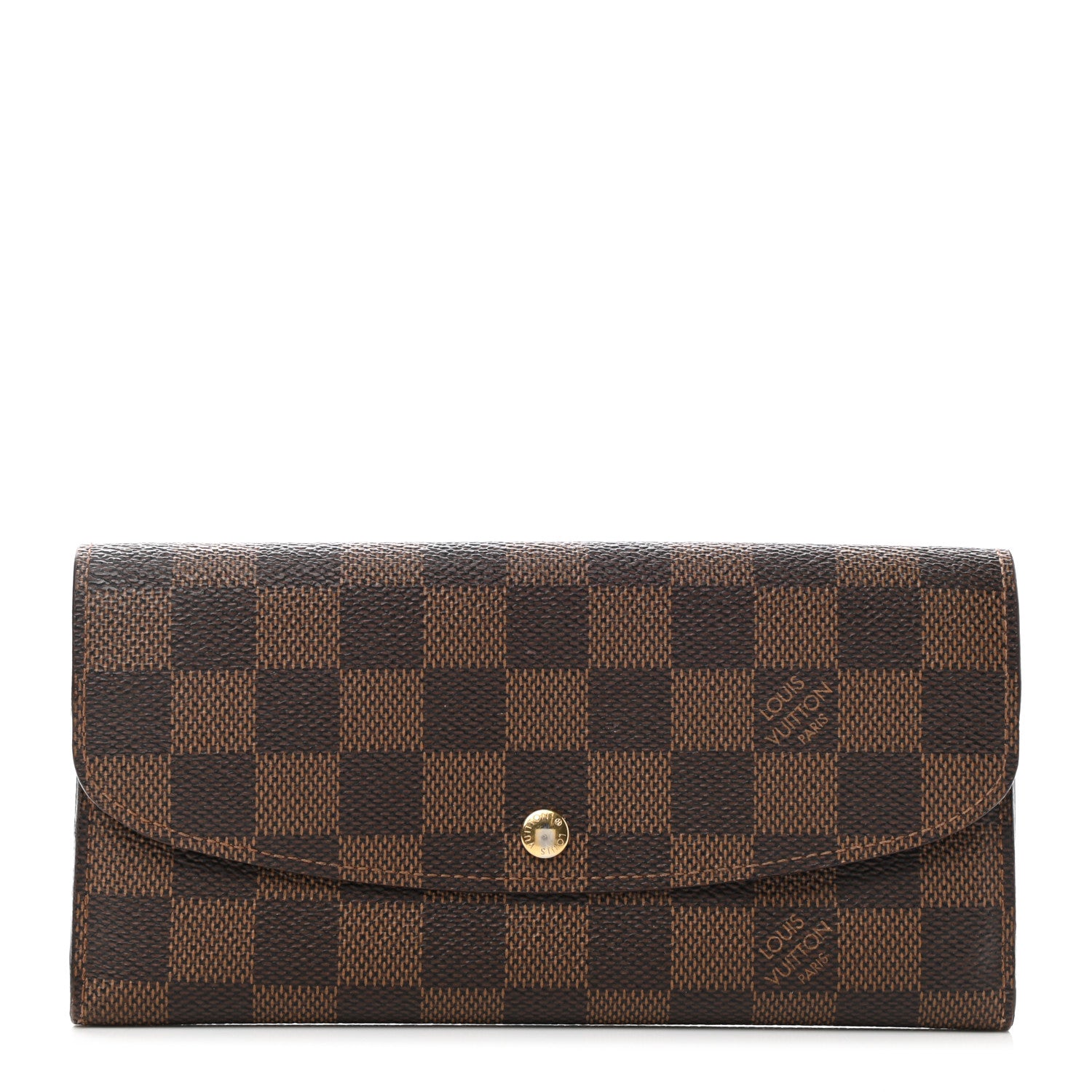 Louis Vuitton Damier Ebene Emilie Wallet 1 of 8