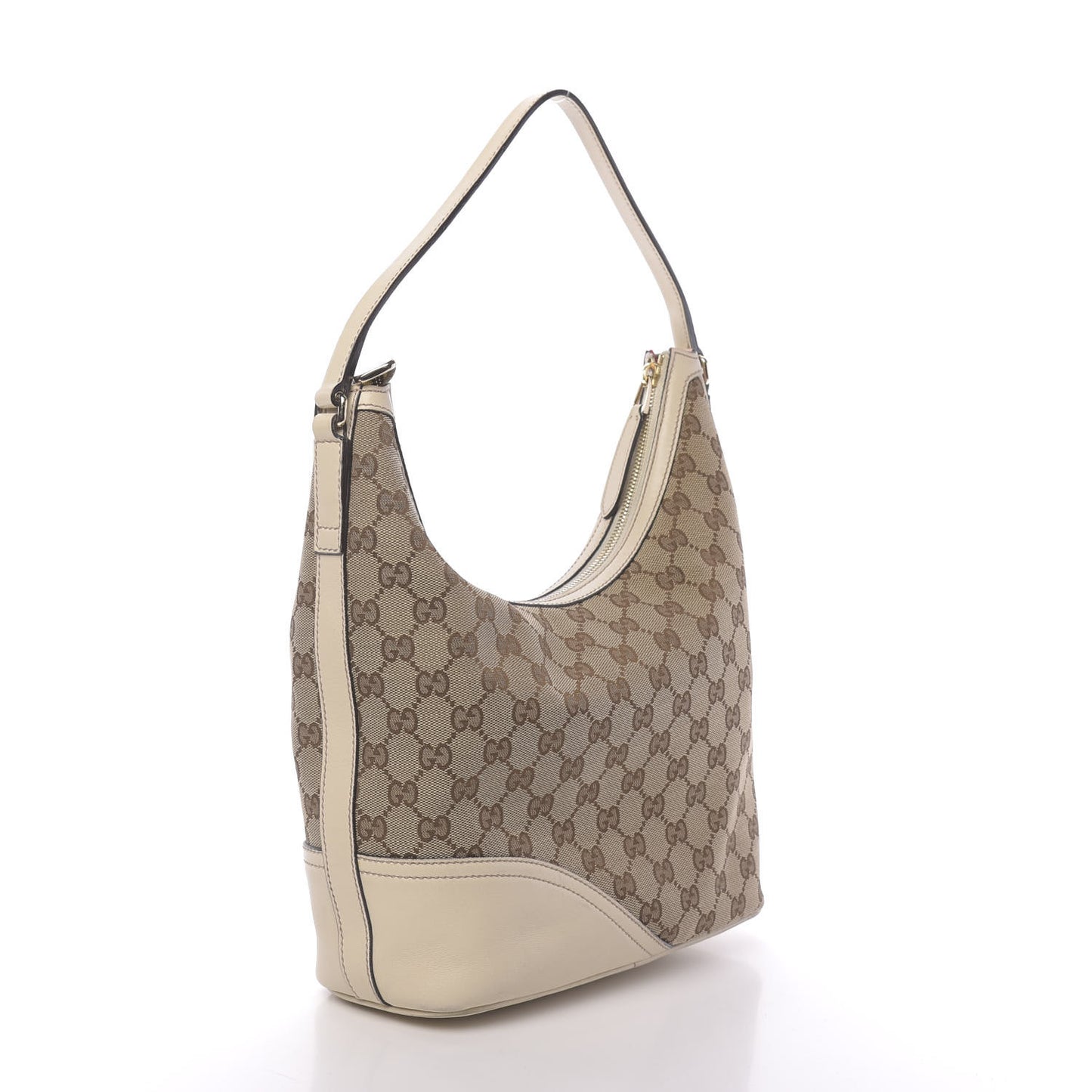 Monogram Medium New Britt Hobo Off White