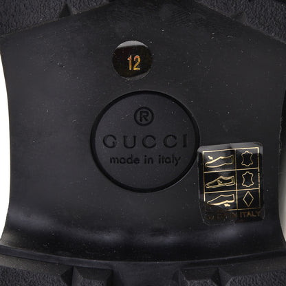 Gucci Cordovan Lux Mens Harald Horsebit Ankle Boots 12 Black 9 of 23