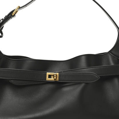 Balenciaga Smooth Calfskin Small Bel Air Shoulder Bag Black 7 of 9