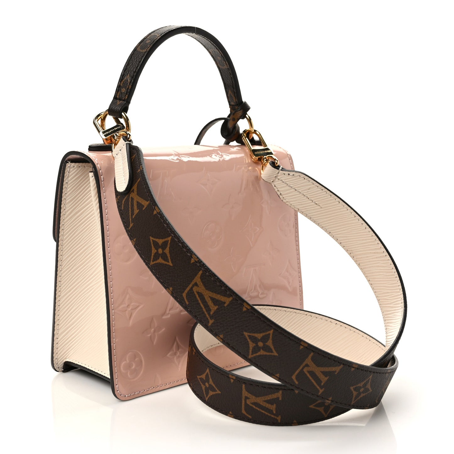 Vernis Epi Monogram Spring Street Rose Ballerine