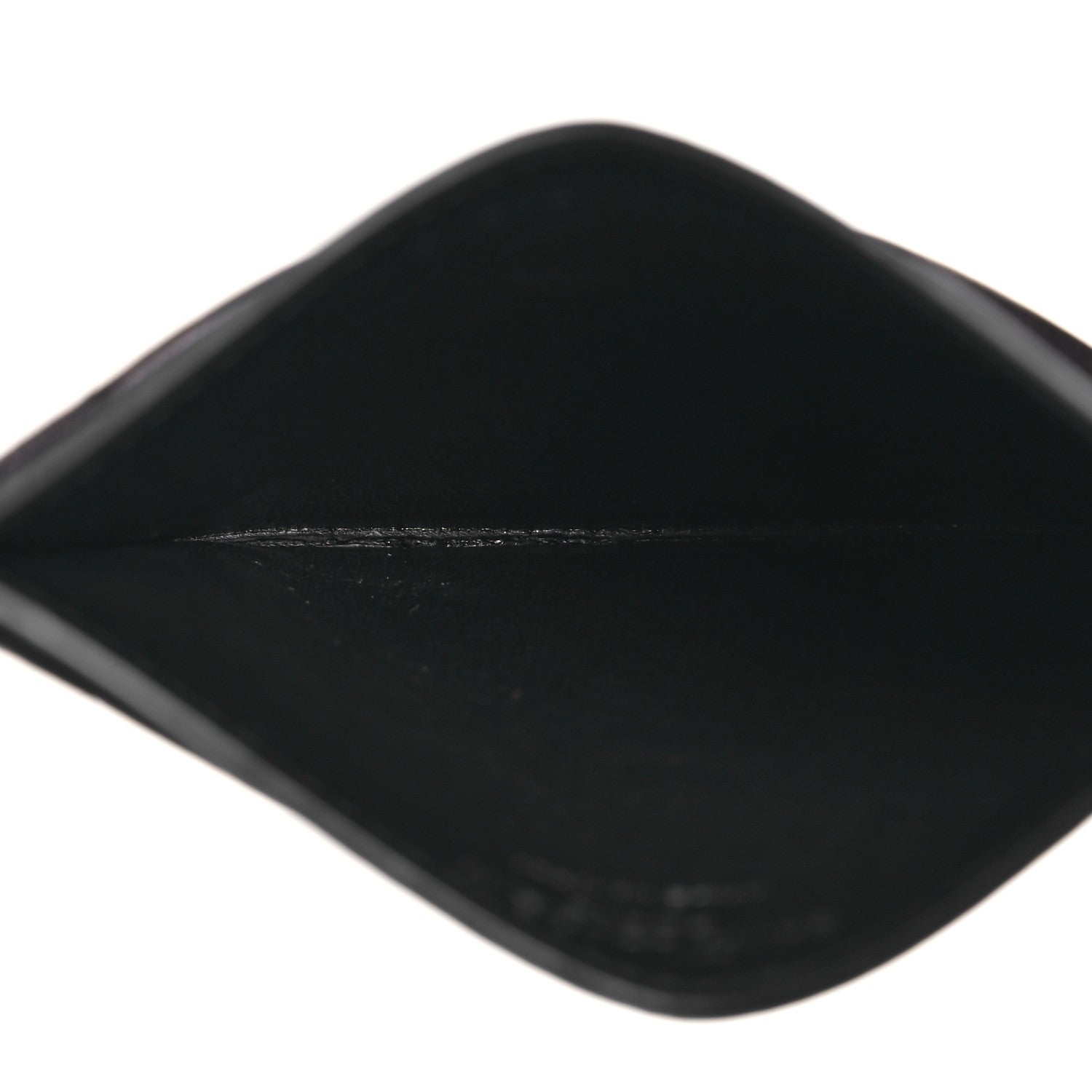 Saint Laurent Lambskin Carre Quilted Gaby Card Case Black 5 of 10