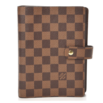 Louis Vuitton Damier Ebene Medium Ring Agenda Cover 2 of 14