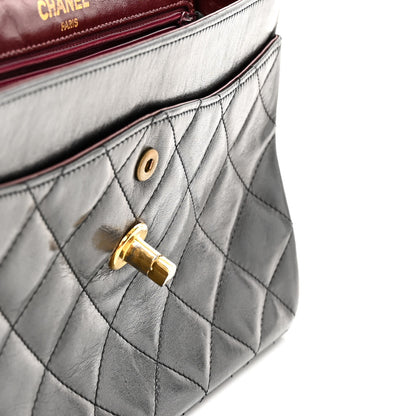 Chanel Lambskin Quilted Medium Single Flap Black 15 of 20