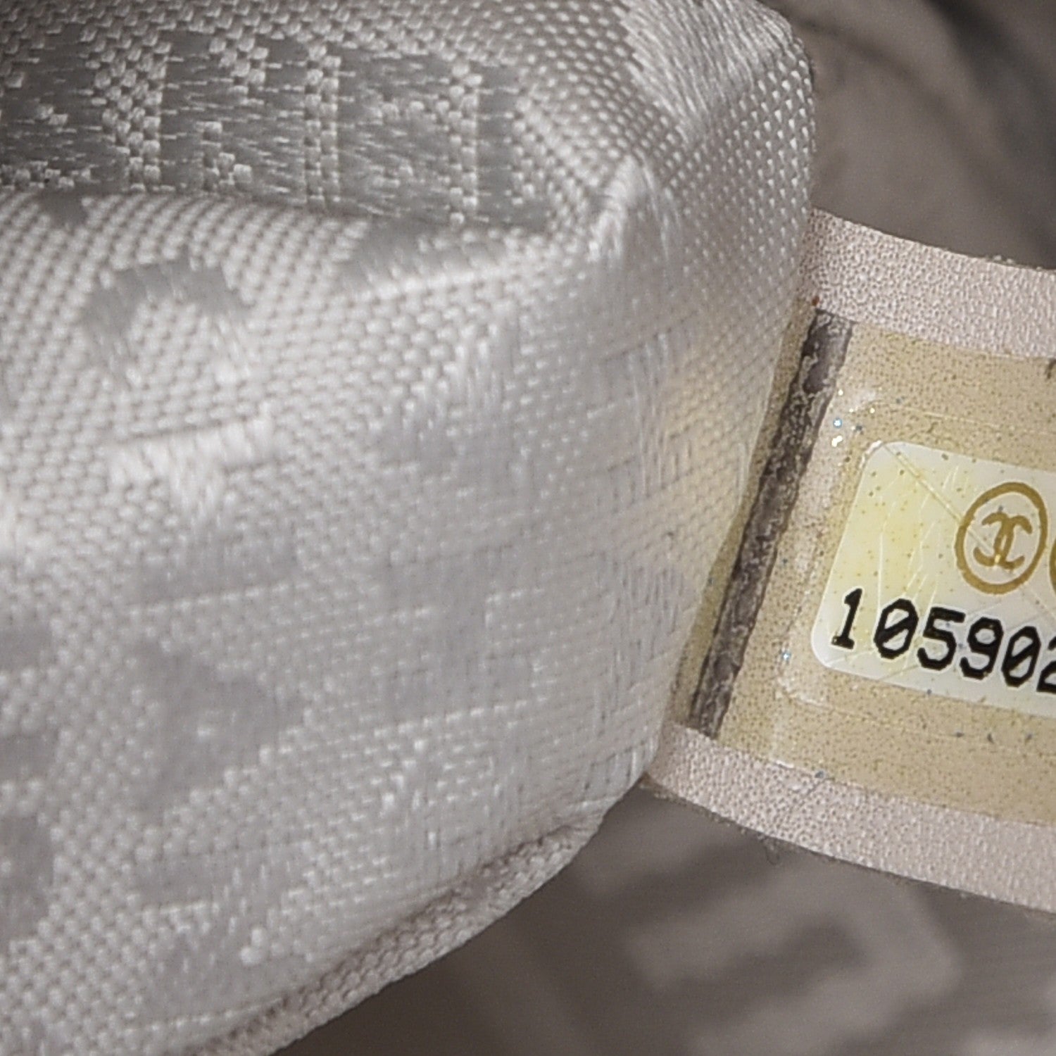 Chanel Python Croissant Bag Ivory 7 of 7