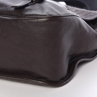 Bottega Veneta Nappa Intrecciato Gardena Messenger Bag Ebano 12 of 12