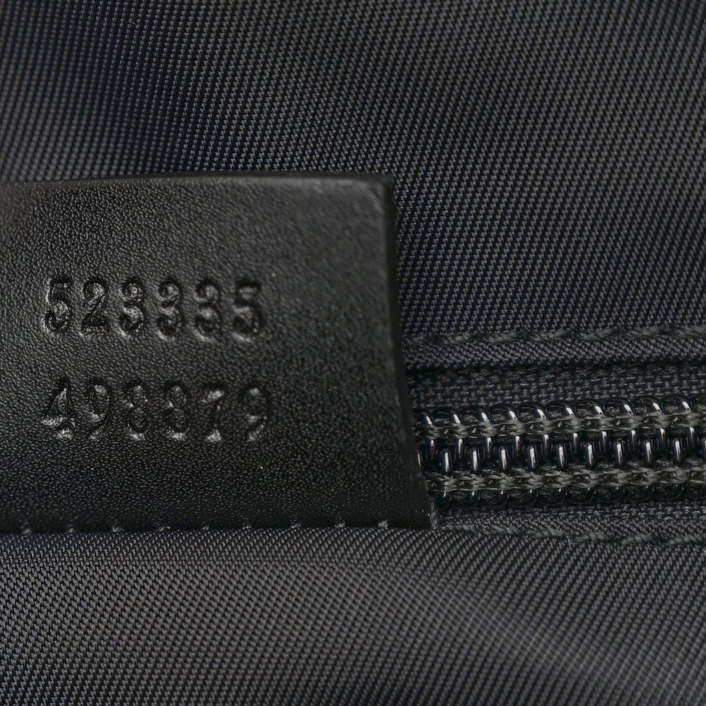 GG Supreme Monogram Calfskin Web Medium Flat Messenger Bag Beige Ebony Black