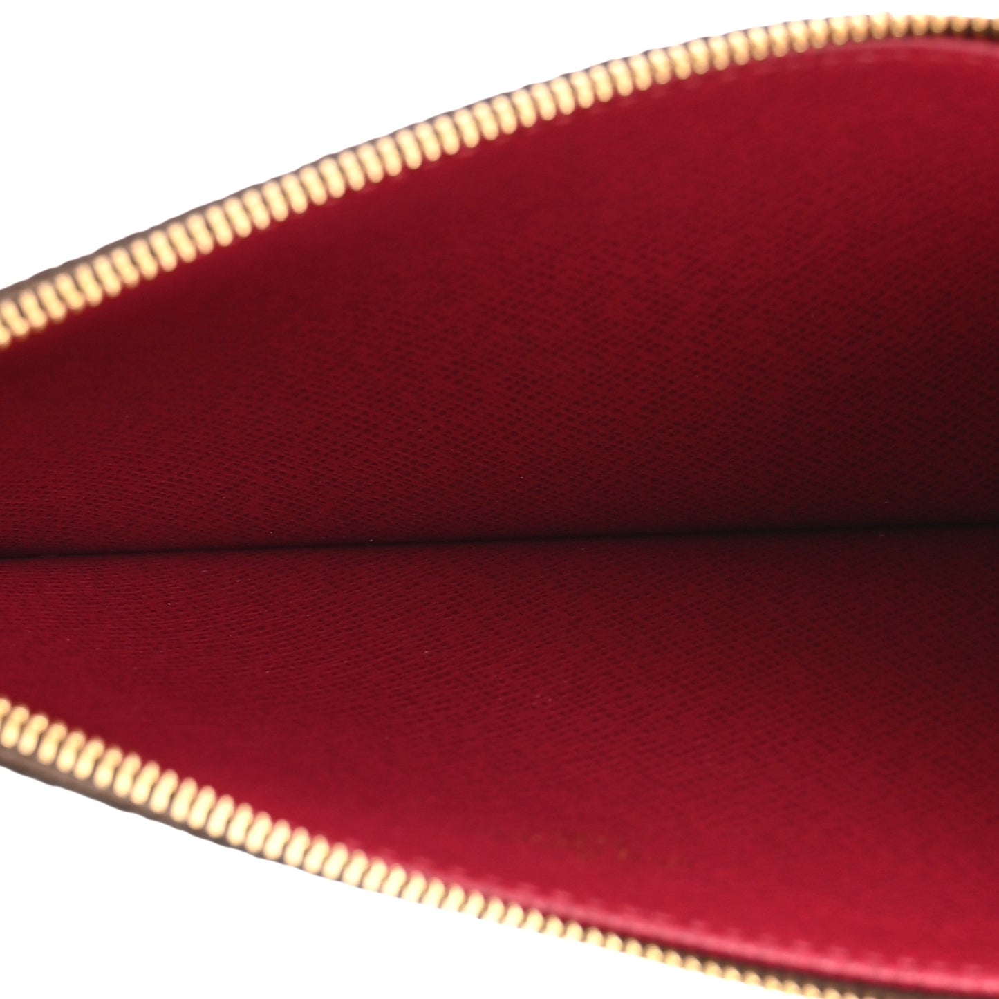 Monogram Pochette Felicie Chain Wallet Fuchsia