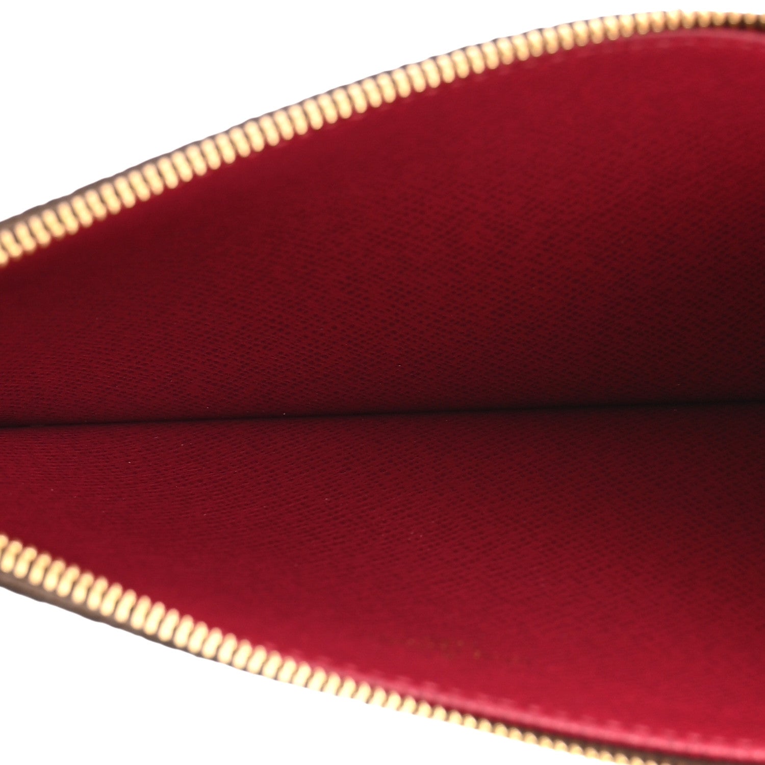 Louis Vuitton Monogram Pochette Felicie Chain Wallet Fuchsia 7 of 13