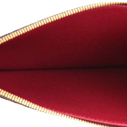 Louis Vuitton Monogram Pochette Felicie Chain Wallet Fuchsia 7 of 13
