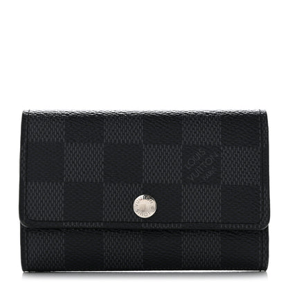 Louis Vuitton Damier Graphite Multicles 6 Key Holder 1 of 6