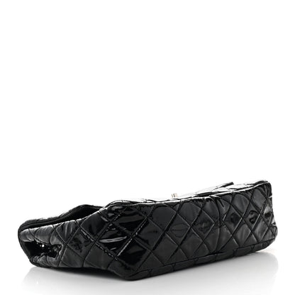 Chanel Patent Quilted Jumbo Single Flap Black 4 of 13