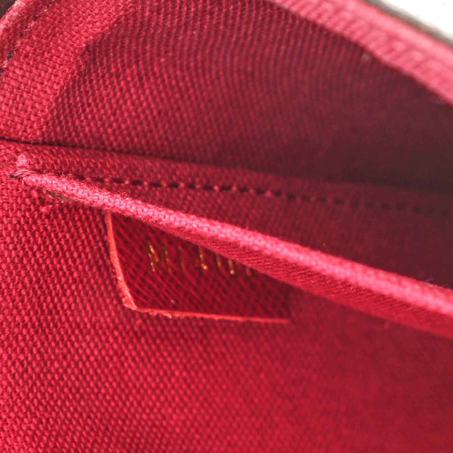 Monogram Pochette Felicie Chain Wallet Fuchsia