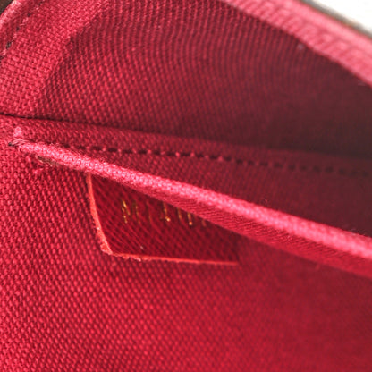 Louis Vuitton Monogram Pochette Felicie Chain Wallet Fuchsia 8 of 9