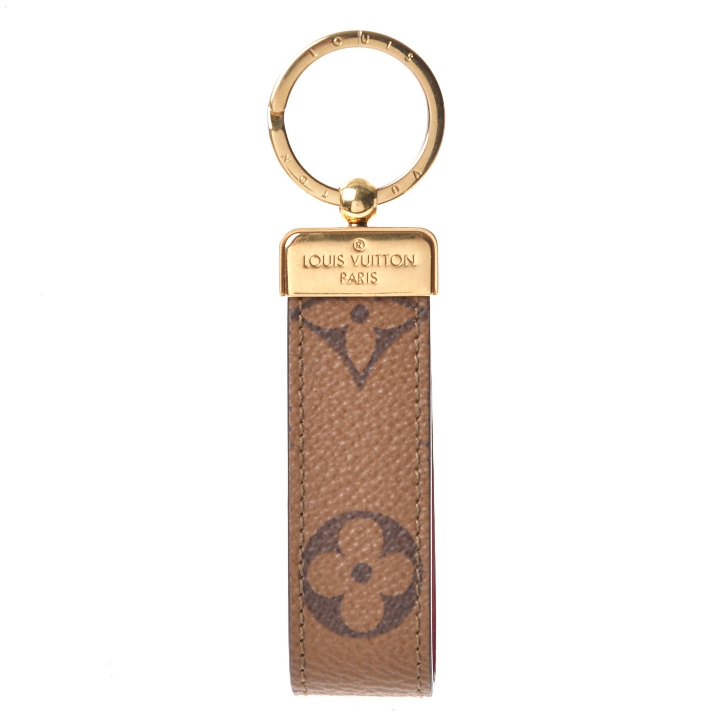 Reverse Monogram Dragonne Key Holder