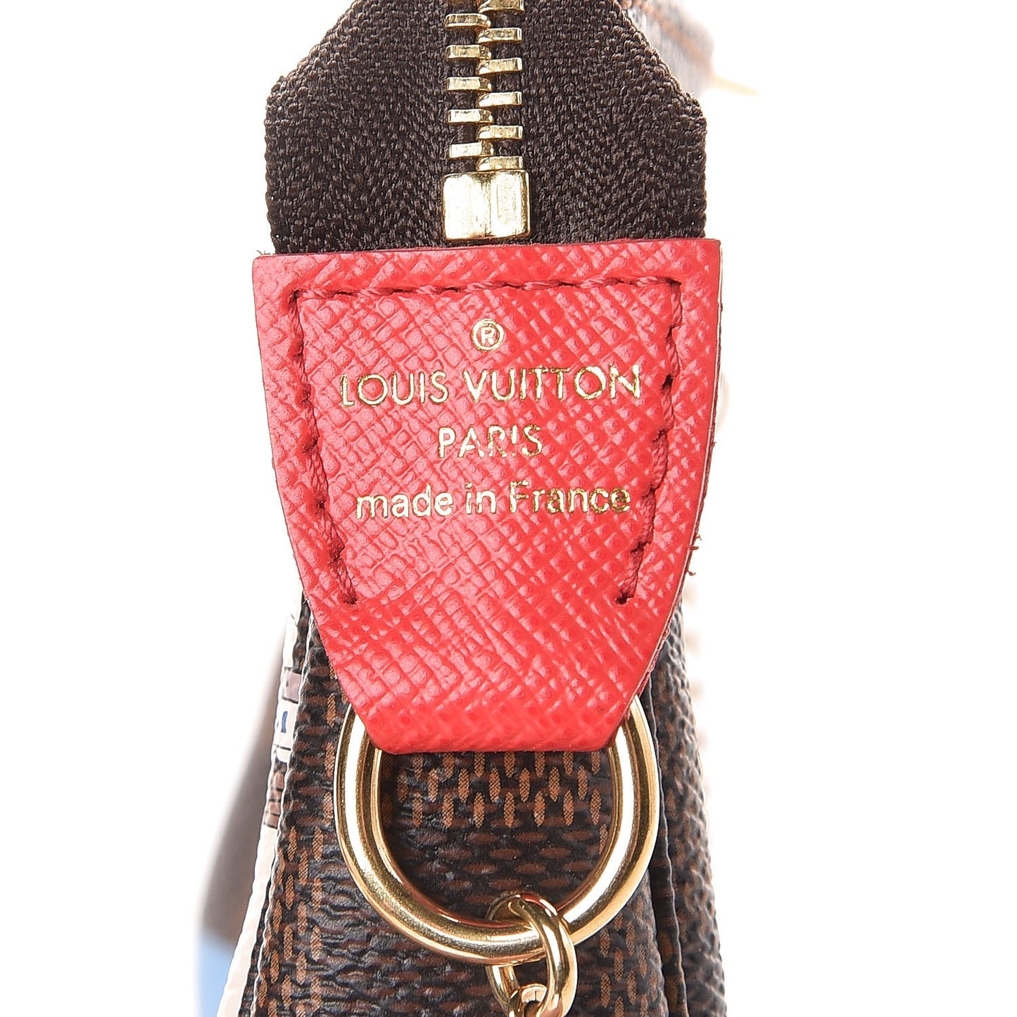 Damier Ebene 2016 Christmas Animation Mini Pochette Accessories