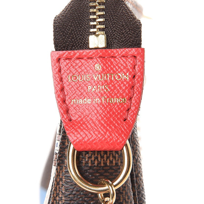 Louis Vuitton Damier Ebene 2016 Christmas Animation Mini Pochette Accessories 6 of 8