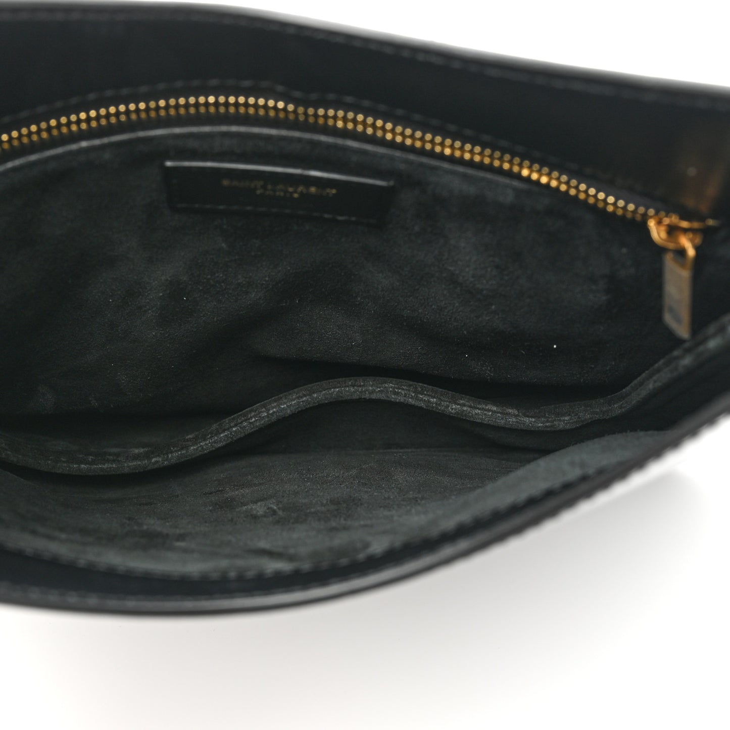 Patent Calfskin Sadie Shoulder Bag Black