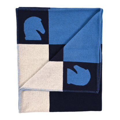Hermes Wool Cashmere Samarcande Blanket 2 of 4