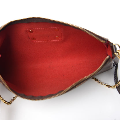 Louis Vuitton Damier Ebene Eva Clutch 4 of 10