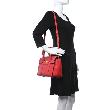 Mulberry Classic Grain Small New Bayswater Fiery Red 3 of 9