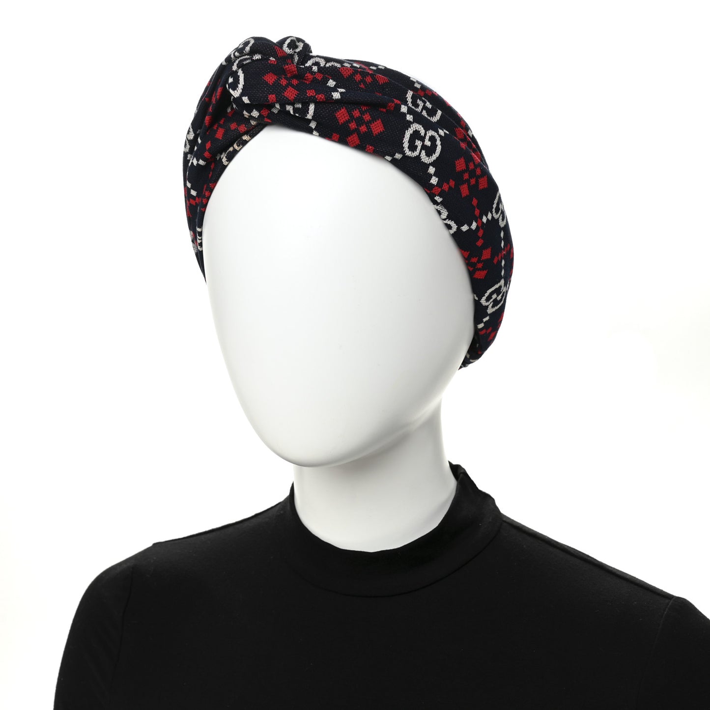 Cotton GG Ginny Headband S Blue Red