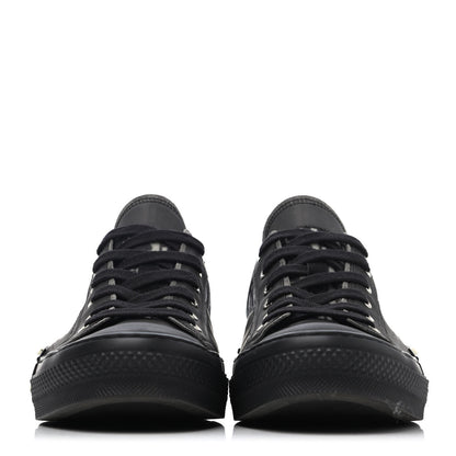 Christian Dior Technical Canvas Oblique Mens B23 Low Top Sneaker 43 Black 2 of 4