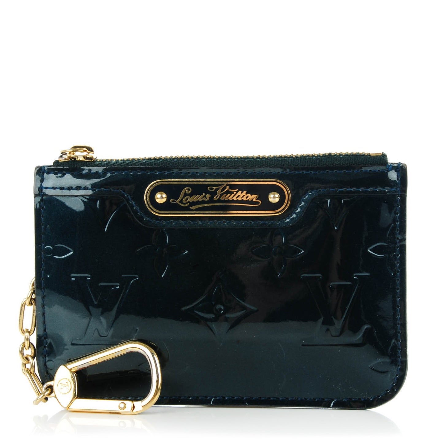 Vernis Key Pouch Blue Nuit