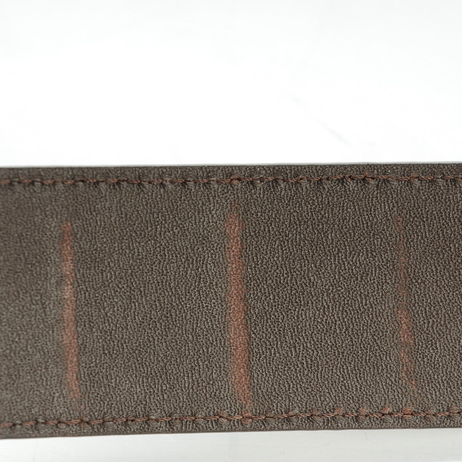 Louis Vuitton Damier Ebene 40mm LV Initiales Belt 85 34 7 of 8