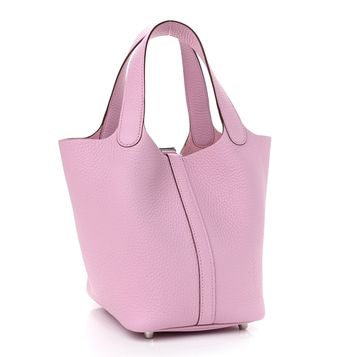 Taurillon Clemence Picotin Lock 18 PM Mauve Sylvestre