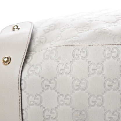 Gucci Guccissima Medium Pelham Shoulder Bag Off White 11 of 15