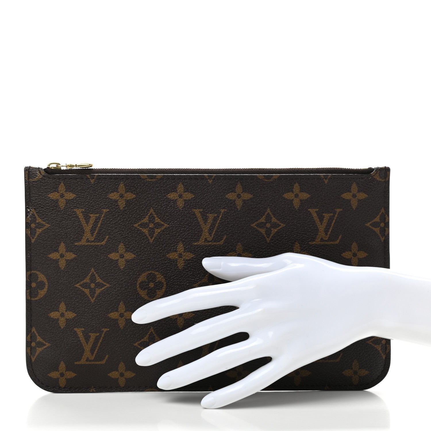 Louis Vuitton Monogram Neverfull MM GM Pochette 2 of 11